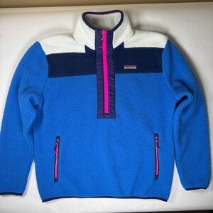 Vineyard Vines “The Shep Shirt” Fleece Pullover - Size Medium